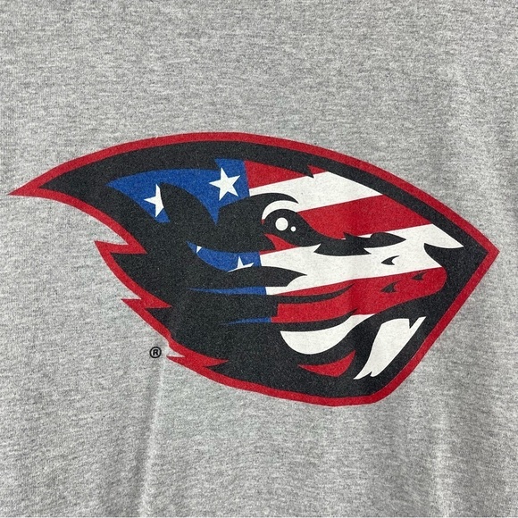 Gildan Heavy Cotton Medium USA Oregon State Beavers Mascot Logo Graphic Tee - Picture 3 of 6